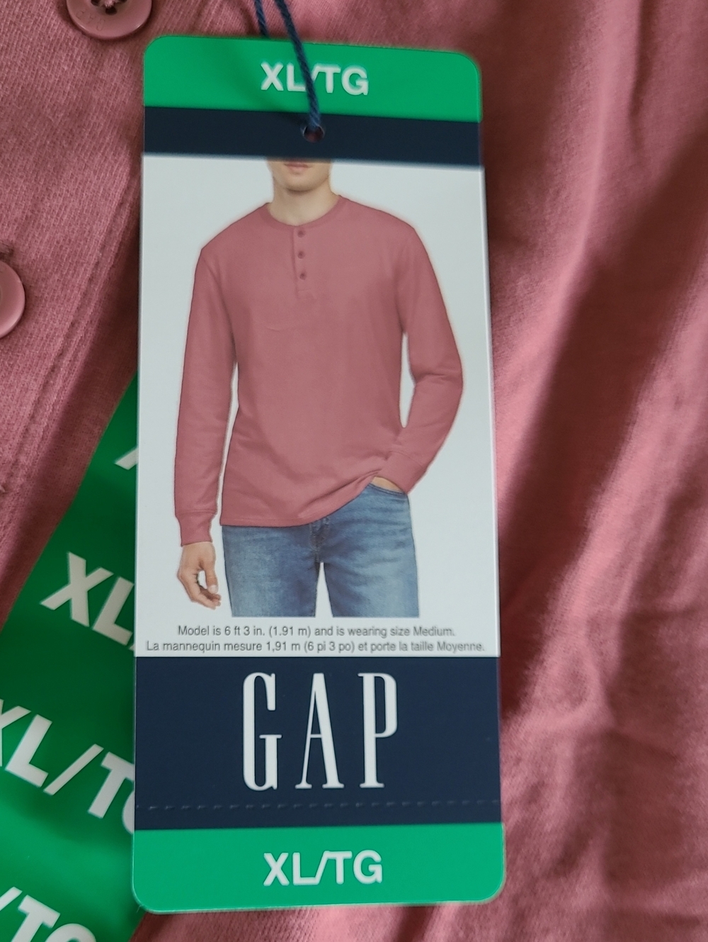 GAP Long sleeve Tee ~ XL